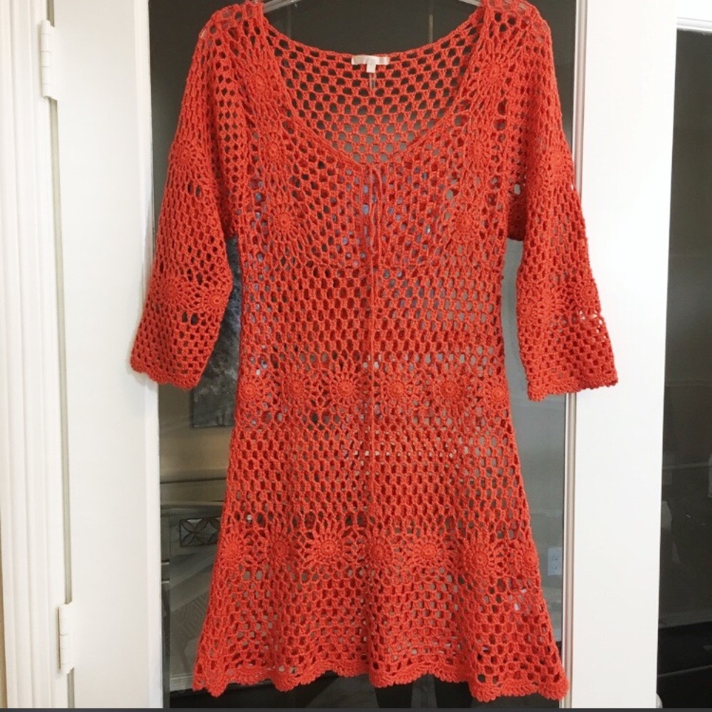 🍃Toi et Moi Crochet Swim Cover Up Dress